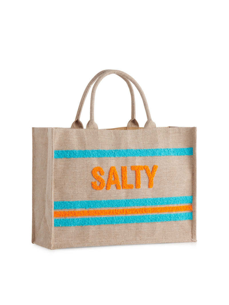 Salty Beach Bag Natural - JoeyRae