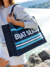 Boat Season Beach Bag Navy - JoeyRae