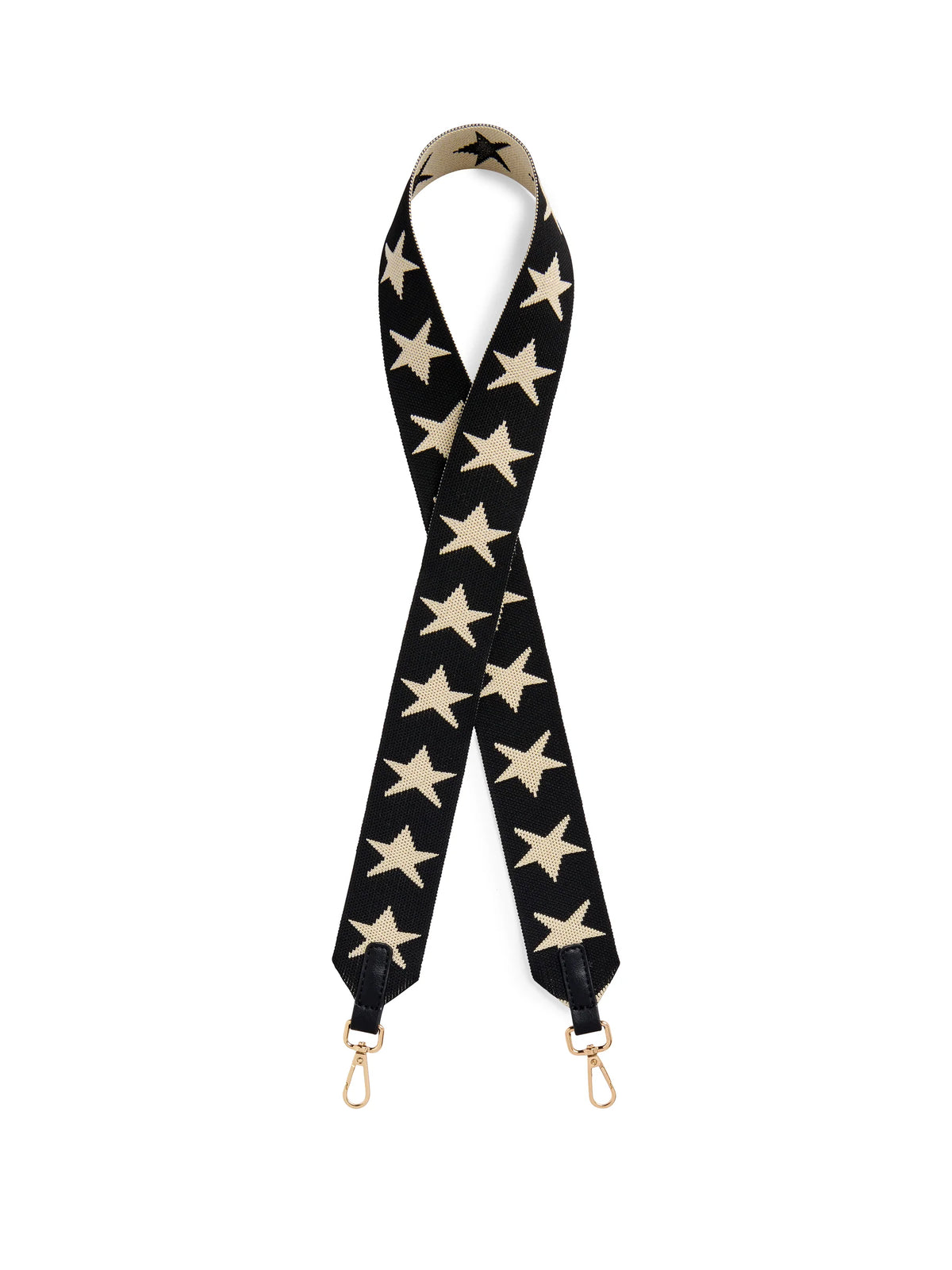 Black Stars Bag Strap