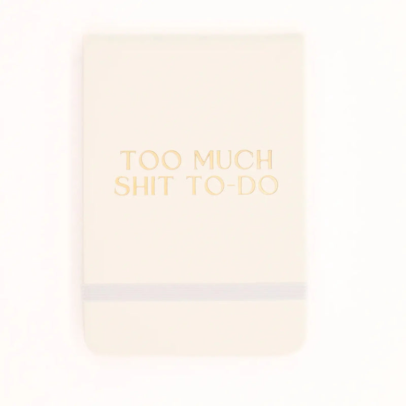 Too Much To Do Leatherette Pocket Journal - JoeyRae
