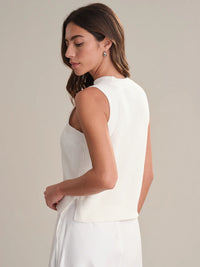 Demi High Crew Neck Tank - JoeyRae