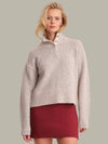 Boxy Snap Front Henley