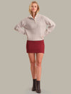 Boxy Snap Front Henley