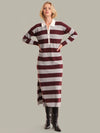 Rugby Stripe Maxi Dress