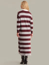 Rugby Stripe Maxi Dress