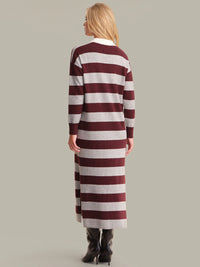 Rugby Stripe Maxi Dress