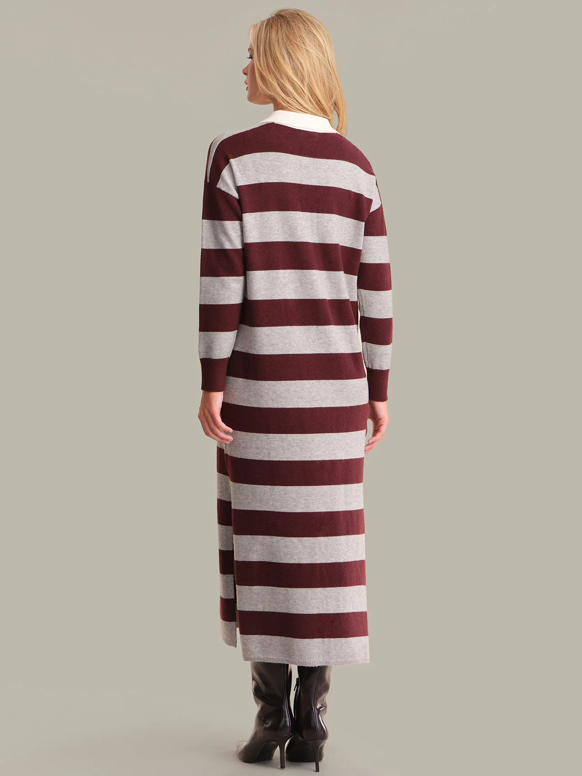 Rugby Stripe Maxi Dress