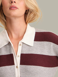 Rugby Stripe Maxi Dress