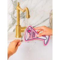 Martini Scrubbly Pink Cleanie Sponge
