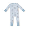 Hockey Stone Blue 2 Way Zipper Romper