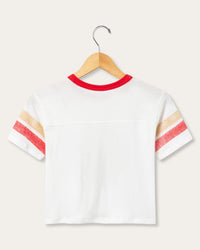 49ers Kids Stripe Ringer Tee