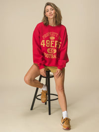 49ers Flocked Property Crew - JoeyRae