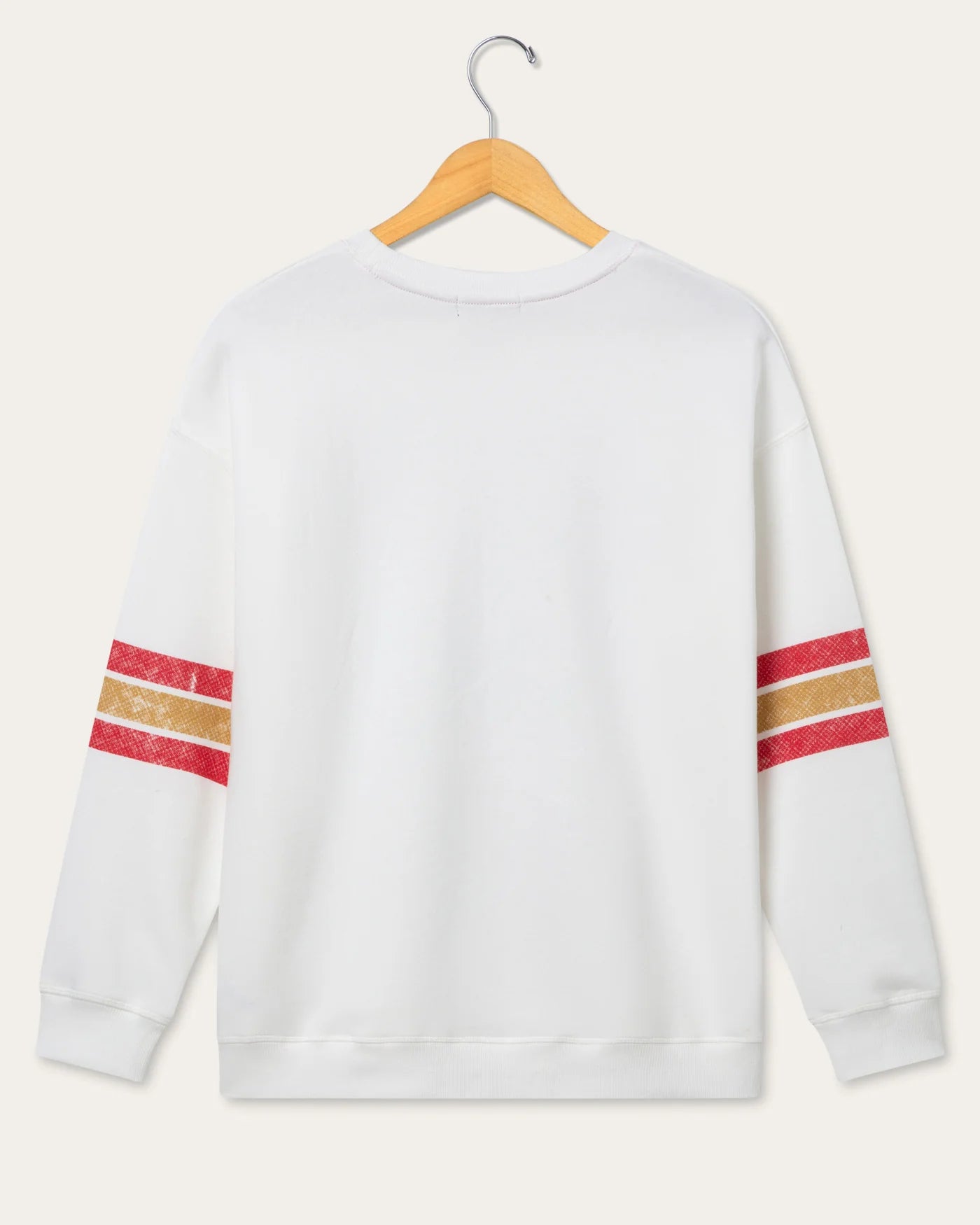 San Francisco 49ers Oversized Stripped Fleece