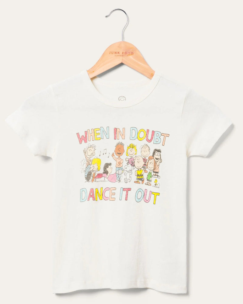 Kids Peanuts Dance It Out Tee - JoeyRae