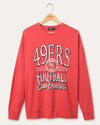 San Francisco 49ers Lateral Crew Fleece