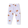 Lavender Touchdown Time Loungewear Set