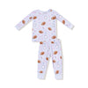 Lavender Touchdown Time Loungewear Set