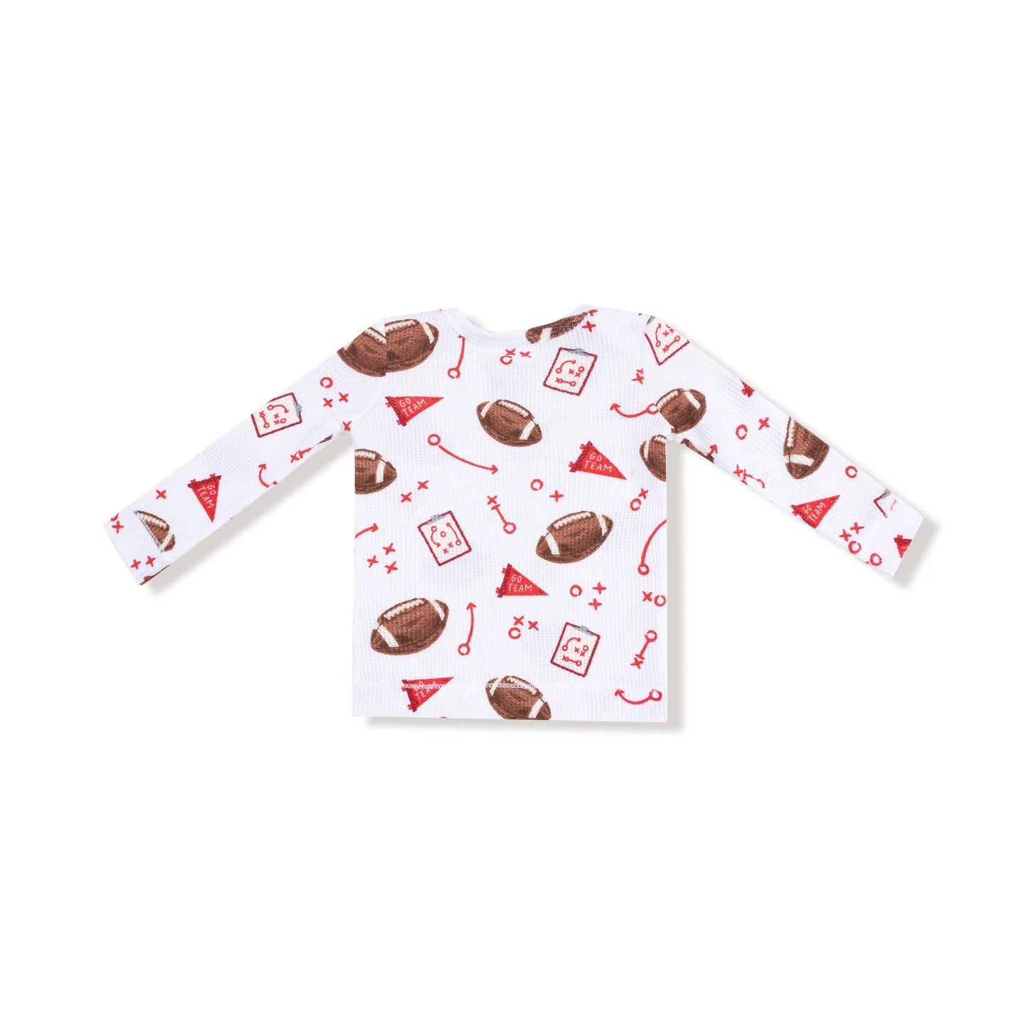 Red Touchdown Time Loungewear Set