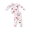 Red Touchdown Time Loungewear Set