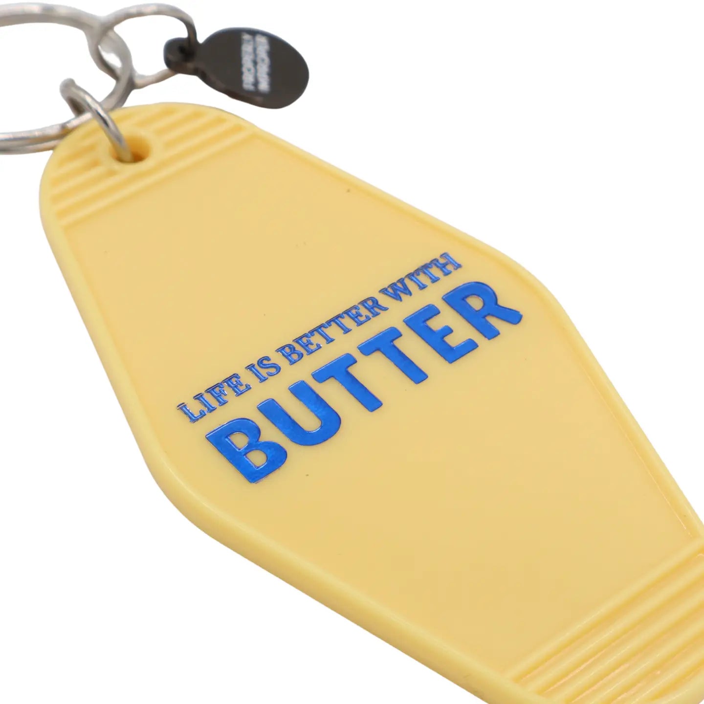 Life Is Better with Butter Motel Keychain - JoeyRae