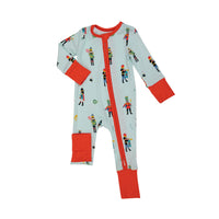 2 Way Zipper Romper Nutcracker - JoeyRae