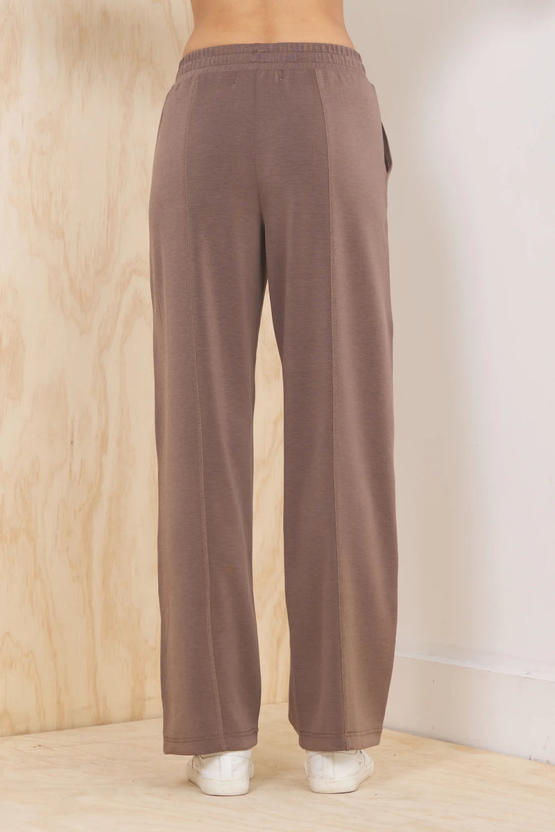 Luxe Cloud Wide Leg Pant Java