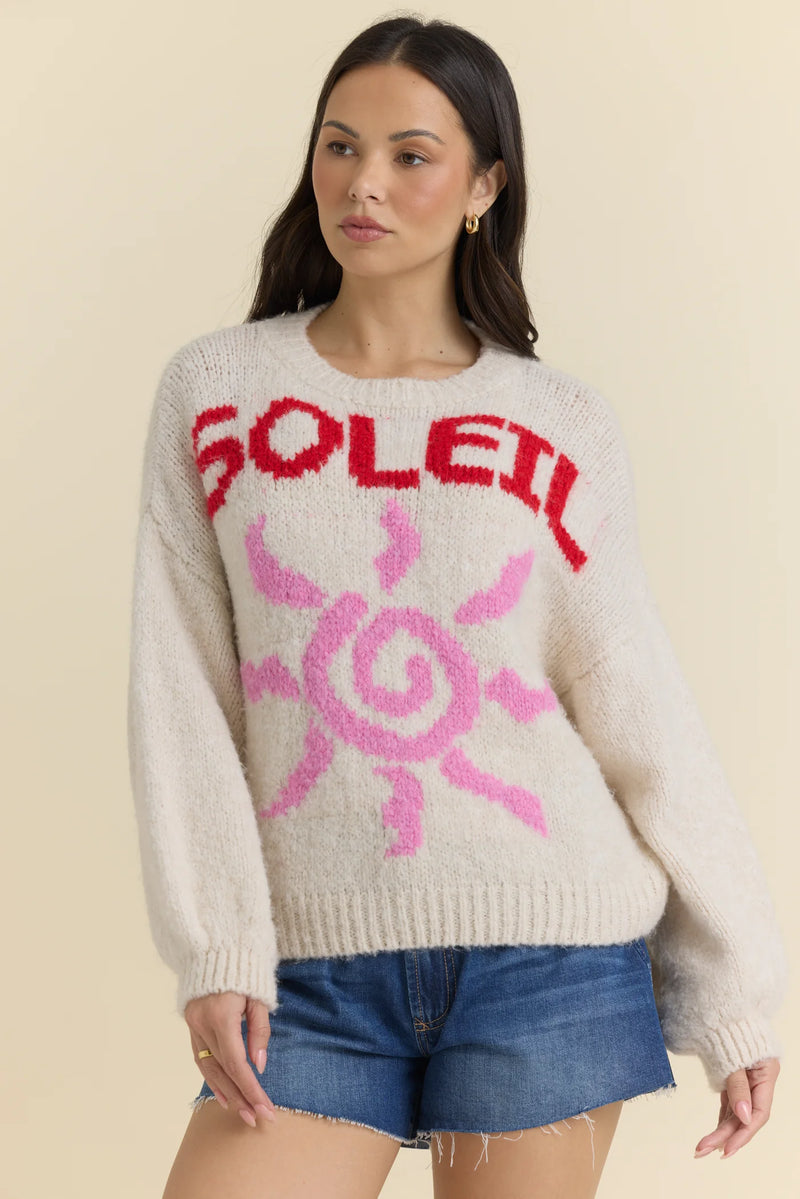 Pink Sun Sweater - JoeyRae