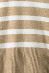 Striped Tunic Pullover Sweater