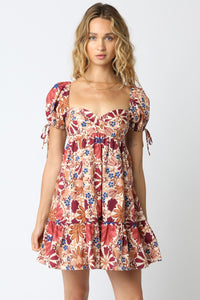 Nana Floral Babydoll Dress - JoeyRae