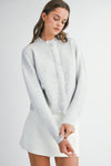 Brynn Long Sleeve Ruffle Trim Cardigan