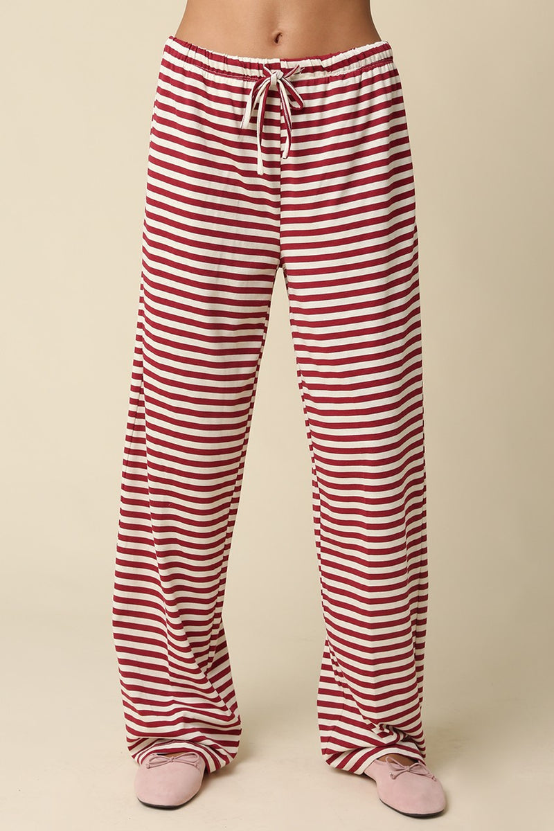 Sadie Stripe Lounge Pant - JoeyRae