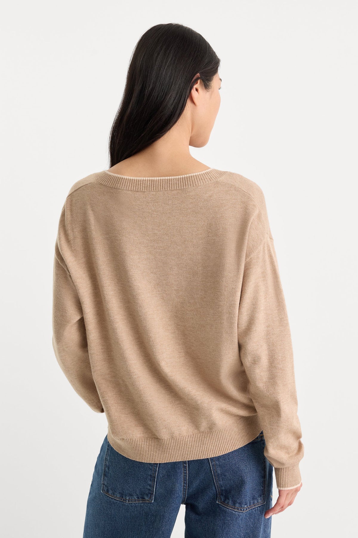 The Cozy V Neck Sweater
