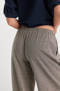 The Plaid Pull On Trouser