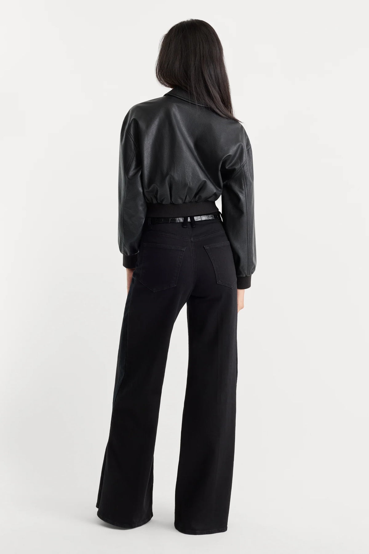 Good Waist Palazzo Jeans - JoeyRae