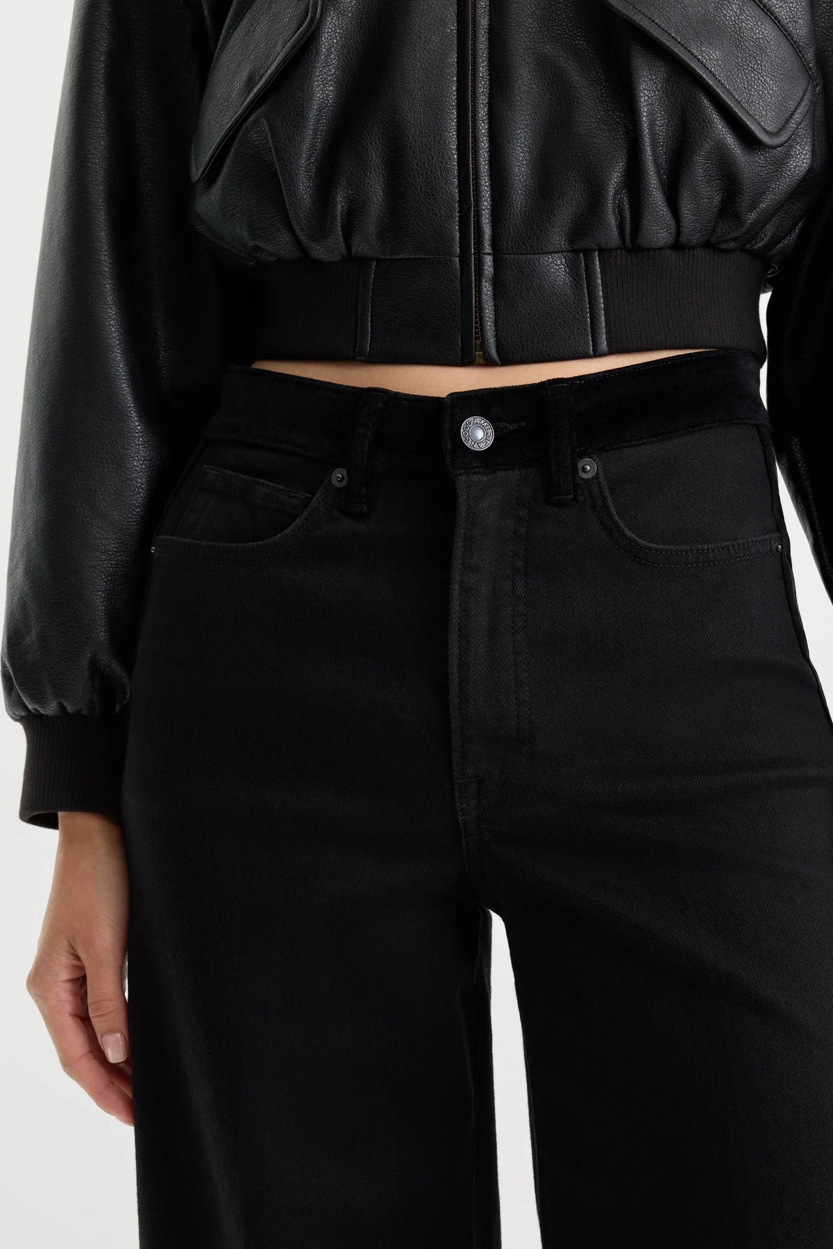 Good Waist Palazzo Jeans - JoeyRae