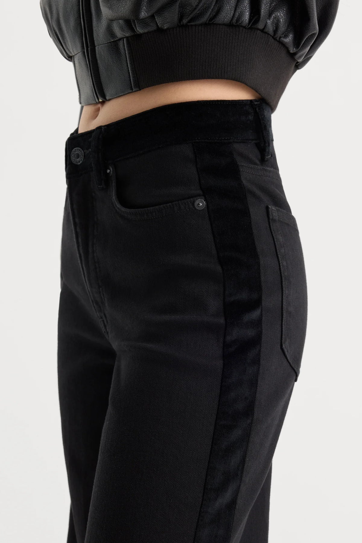 Good Waist Palazzo Jeans - JoeyRae