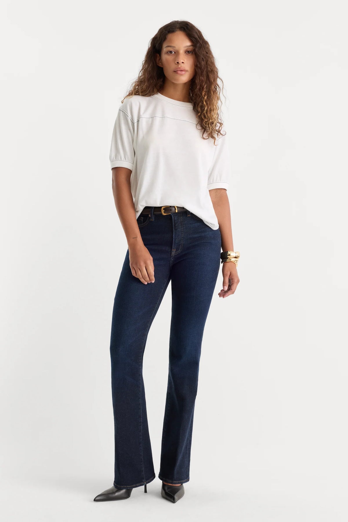 Good Classic Bootcut Jeans Indigo