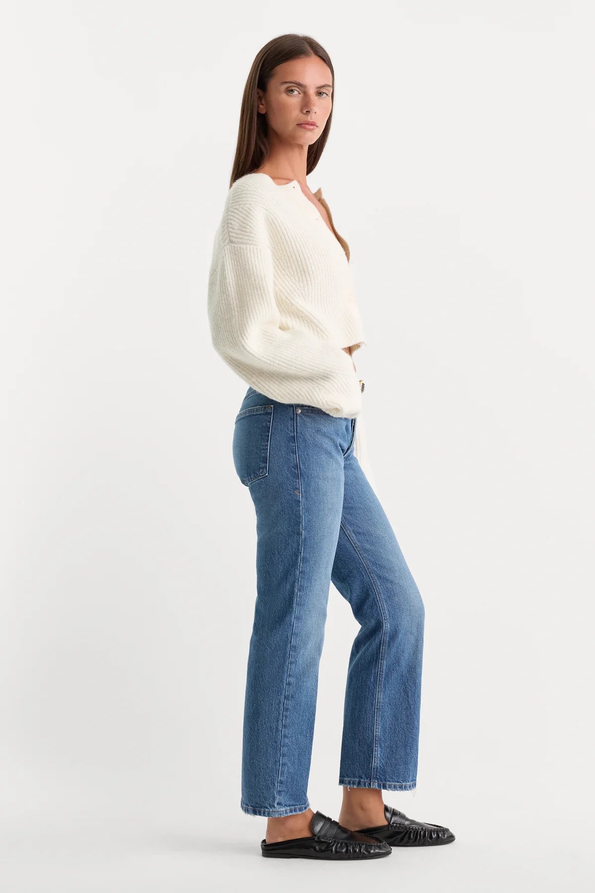 Vintage Straight Jeans Indigo1222 - JoeyRae