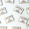 Hold Your Horses Patch Brown & White