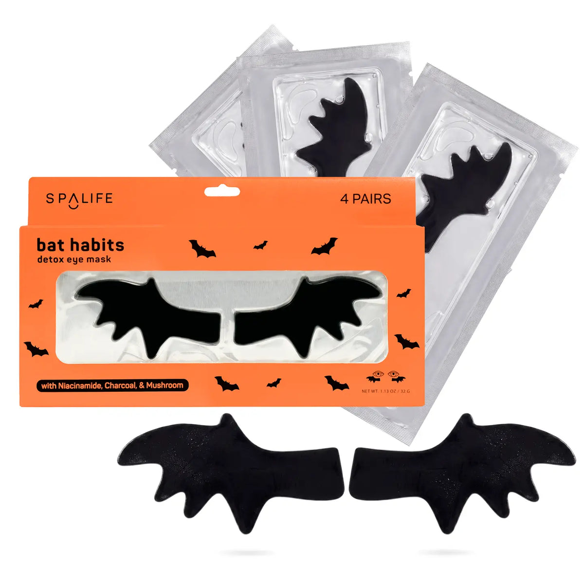 Halloween Bat Habits Detox Undereye Patches - JoeyRae