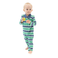 Rugby Stripe Polo Romper