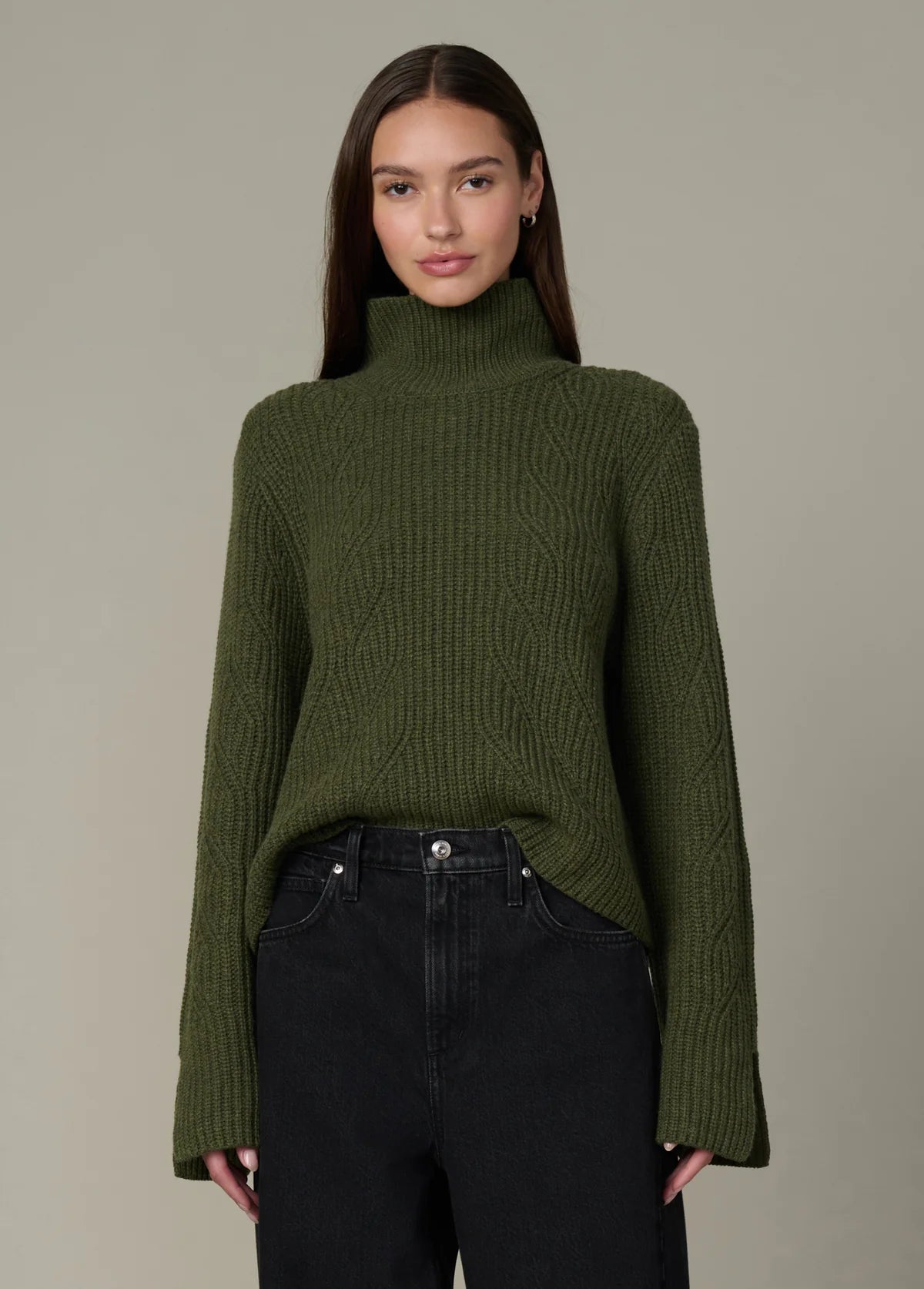 The Ella Funnel Neck Sweater - JoeyRae