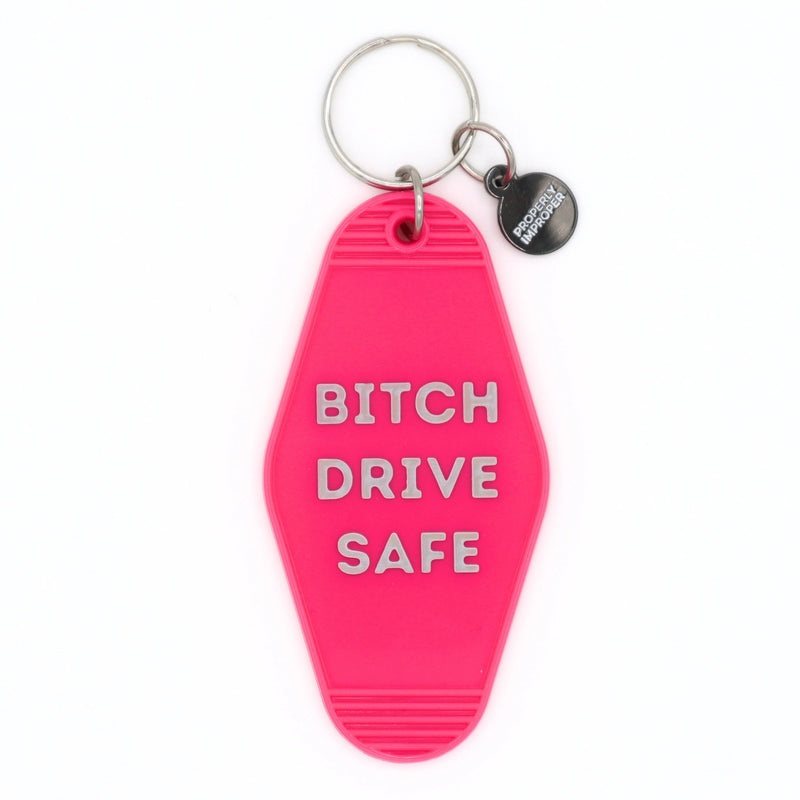 Drive Safe Motel Keychain - JoeyRae