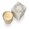 Winter White Small Sanded Mercury Luxe Glass Candle - JoeyRae