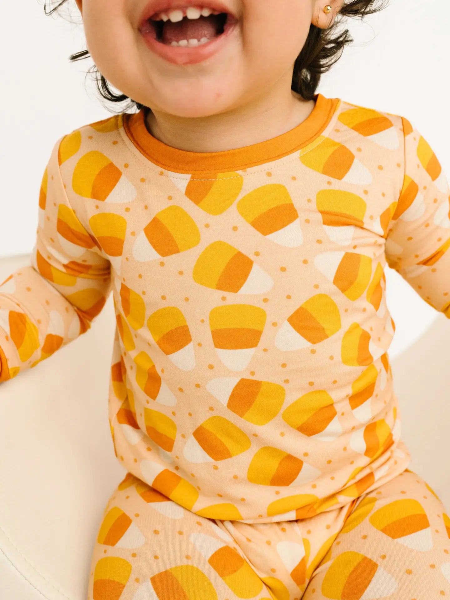 Candy Corn Cutie Bamboo Set