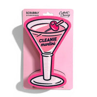 Martini Scrubbly Pink Cleanie Sponge