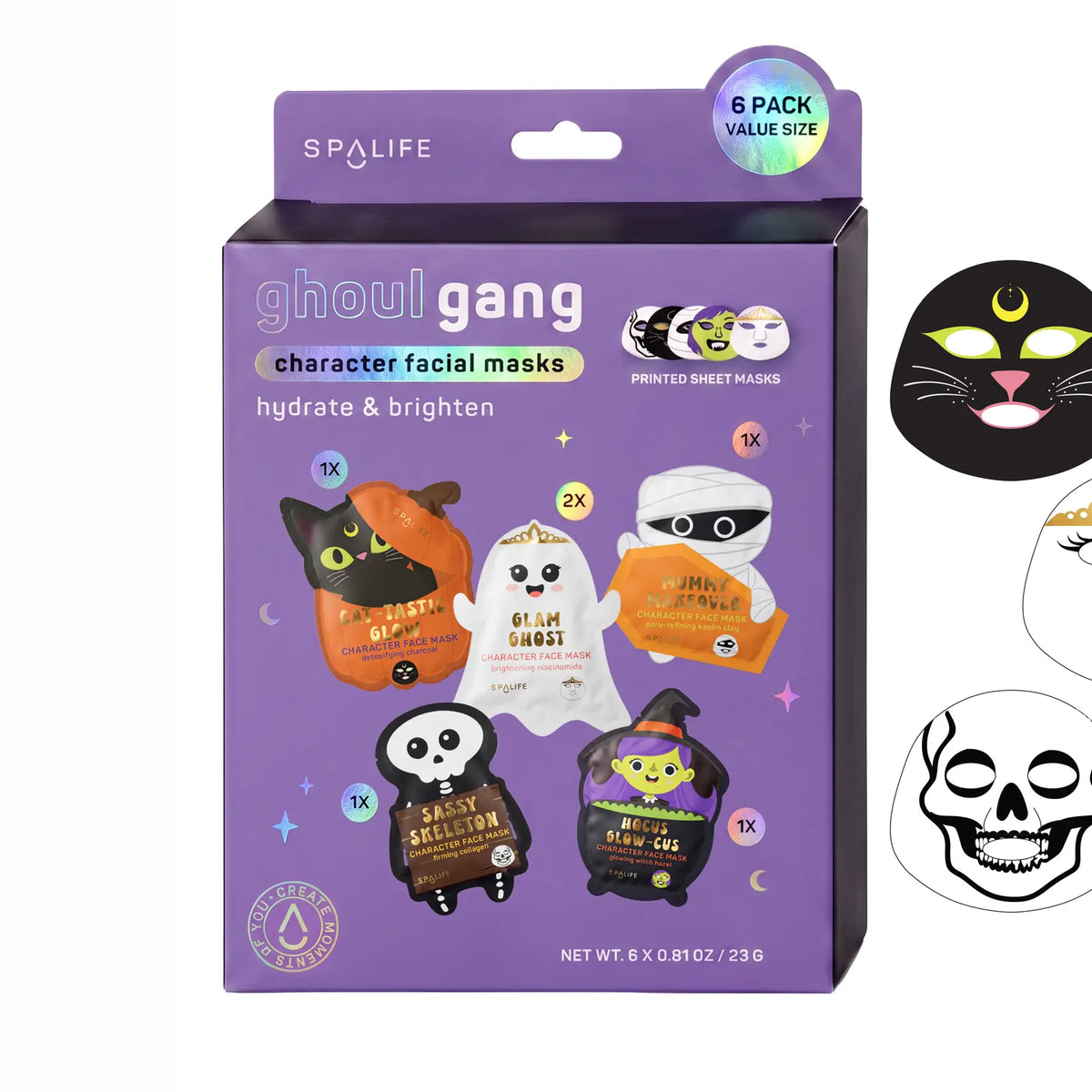 Ghoul Hang Halloween Sheet Mask Bundle
