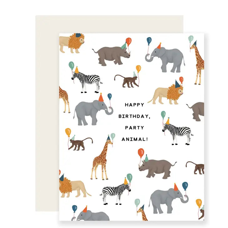 Safari Party Animal Card - JoeyRae