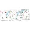 Skiing Fun Playing Cards