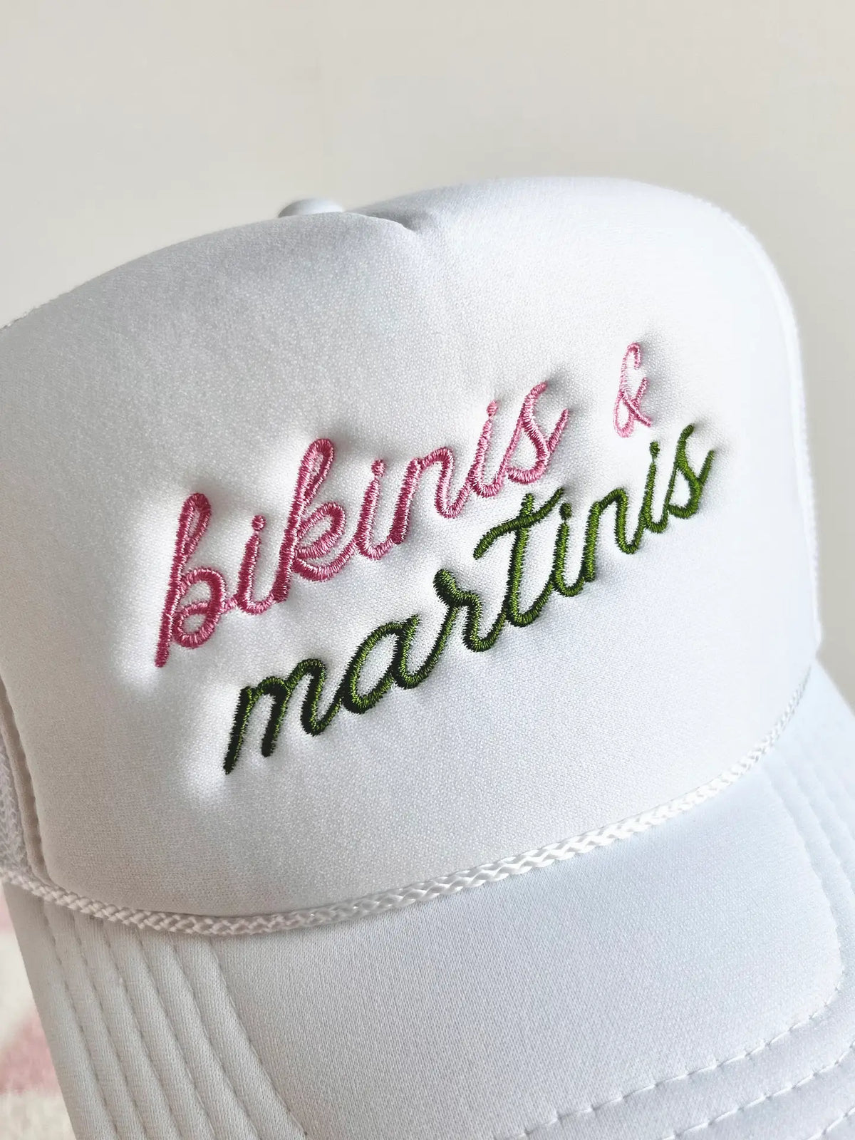 Bikinis & Martinis Trucker Hat - JoeyRae